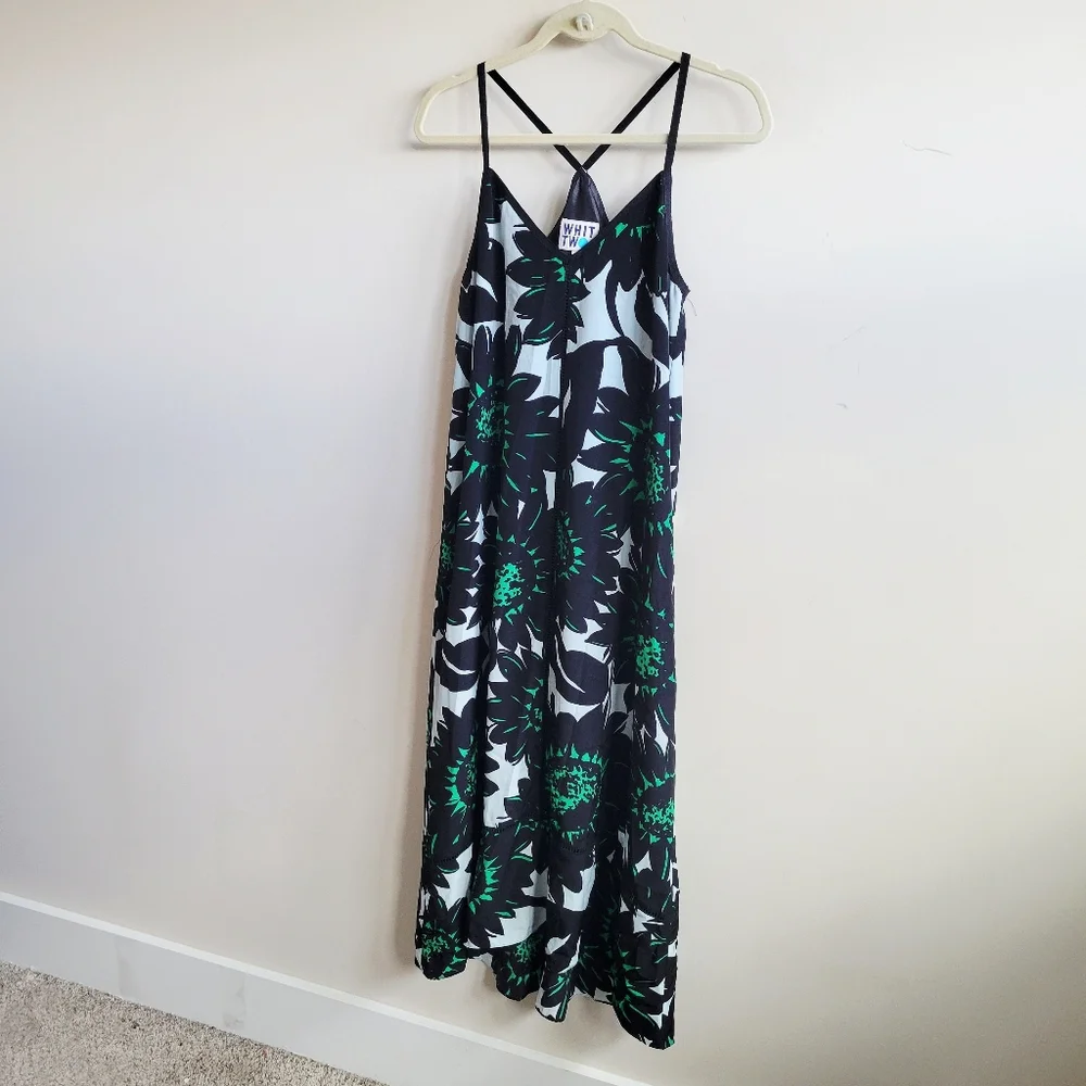 Anthropologie Whit Two Floral Midi Dress - Picture 3 of 6